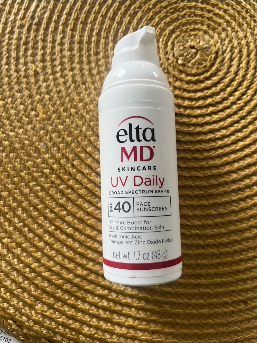 EltaMD UV Daily Face Sunscreen - White with Pink Accents